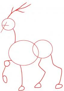 How to Draw a Cartoon Deer, Easy Tutorial, 6 Steps 13 how to draw a cartoon deer step 1 1 000000012388 3 - How to Draw a Cartoon Deer, Easy Tutorial, 6 Steps