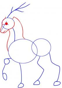 How to Draw a Cartoon Deer, Easy Tutorial, 6 Steps 14 how to draw a cartoon deer step 2 1 000000012389 3 - How to Draw a Cartoon Deer, Easy Tutorial, 6 Steps