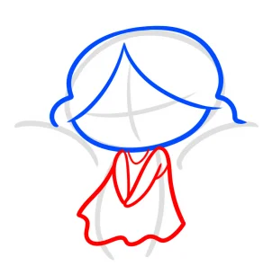 Drawing a Chibi Angel, Easy Tutorial, 8 Steps 14 drawing a chibi angel step 3 1 000000187168 3 - Drawing a Chibi Angel, Easy Tutorial, 8 Steps