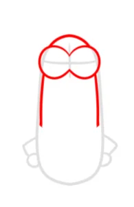 How to Draw Kevin From Minions, Easy Tutorial, 8 Steps 14 how to draw kevin from minions step 2 1 000000184622 3 - How to Draw Kevin From Minions, Easy Tutorial, 8 Steps
