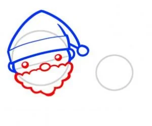 How to Draw Santa and Rudolph, Easy Tutorial, 9 Steps 14 how to draw santa and rudolph santa and rudolph step 3 1 000000078773 3 - How to Draw Santa and Rudolph, Easy Tutorial, 9 Steps