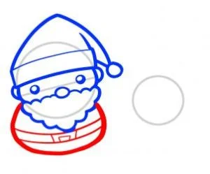 How to Draw Santa and Rudolph, Easy Tutorial, 9 Steps 15 how to draw santa and rudolph santa and rudolph step 4 1 000000078775 3 - How to Draw Santa and Rudolph, Easy Tutorial, 9 Steps