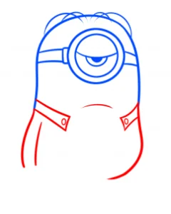 How to Draw Stuart From Minions, Easy Tutorial, 8 Steps 16 how to draw stuart from minions step 5 1 000000184610 3 - How to Draw Stuart From Minions, Easy Tutorial, 8 Steps