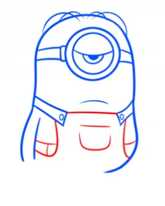 How to Draw Stuart From Minions, Easy Tutorial, 8 Steps 17 how to draw stuart from minions step 6 1 000000184611 3 - How to Draw Stuart From Minions, Easy Tutorial, 8 Steps