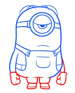 How to Draw Stuart From Minions, Easy Tutorial, 8 Steps 18 how to draw stuart from minions step 7 1 000000184612 3 - How to Draw Stuart From Minions, Easy Tutorial, 8 Steps