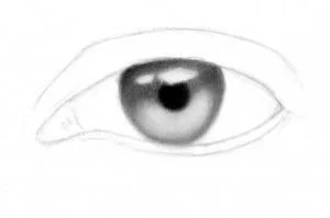 How to Sketch an Eye, Easy Tutorial, 10 Steps 15 how to sketch an eye step 4 1 000000125493 3 - How to Sketch an Eye, Easy Tutorial, 10 Steps