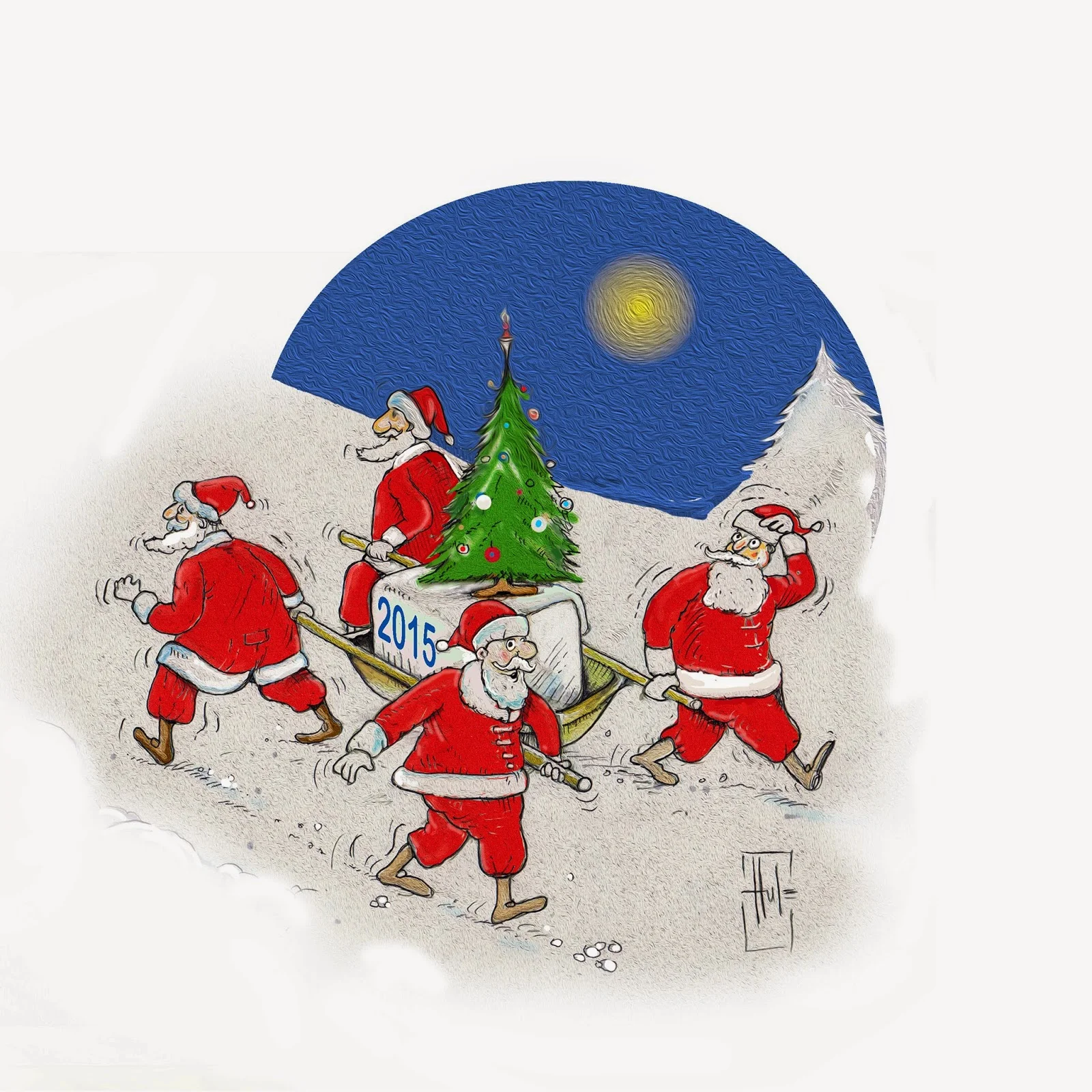 New Year 2015 from Hule Hanusic 13 New Year 2015 from Hule Hanusic