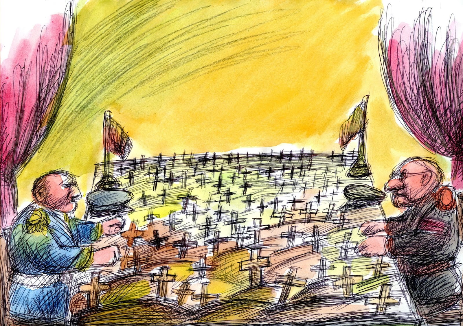 Results of the 18th Salon of Antiwar Cartoon, 2015, Serbia 24 o Diploma IV Slobodan Obradovic Srbija - Results of the 18th Salon of Antiwar Cartoon, 2015, Serbia