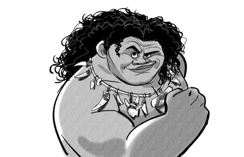 Maui’s Character 13 Maui’s Character Designs by Jin Kim 1 - Maui’s Character
