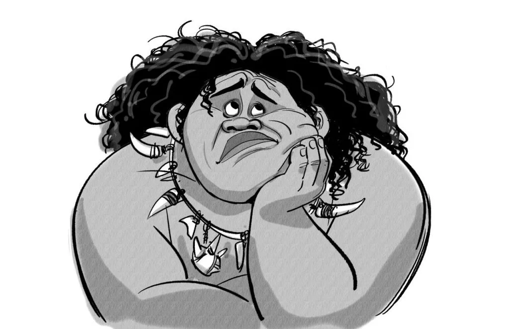 Maui’s Character 22 Maui’s Character Designs by Jin Kim 10 - Maui’s Character