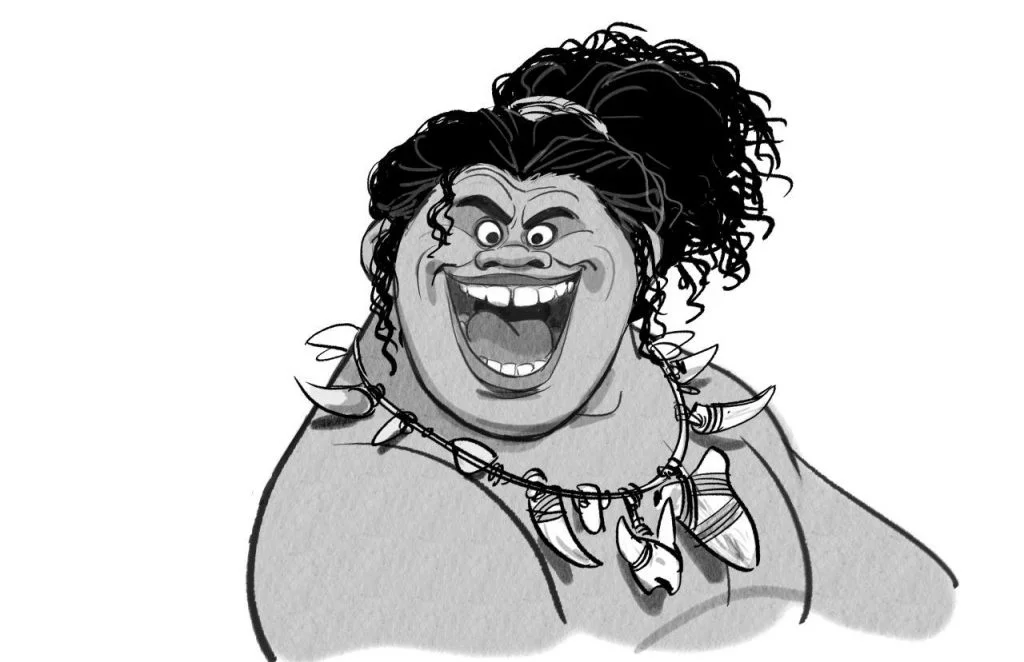 Maui’s Character 12 Maui’s Character Designs by Jin Kim - Maui’s Character