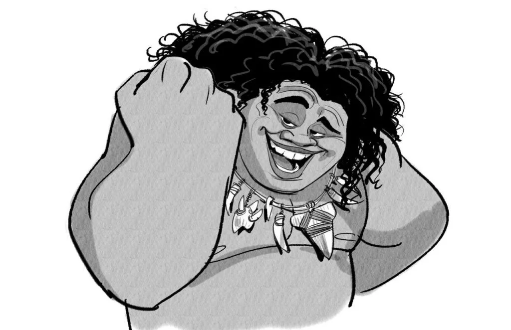 Maui’s Character 15 Maui’s Character Designs by Jin Kim 3 - Maui’s Character