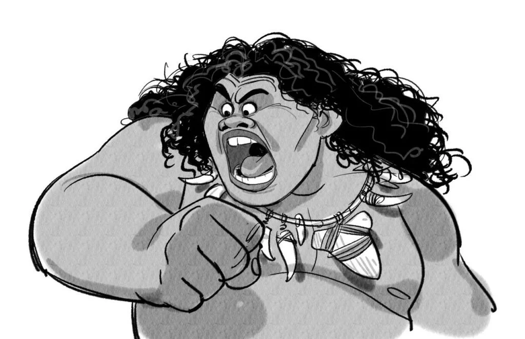 Maui’s Character 20 Maui’s Character Designs by Jin Kim 8 - Maui’s Character