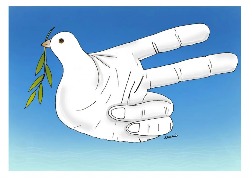 PEACE ✌️ 11 cartoon.38 - PEACE ✌️