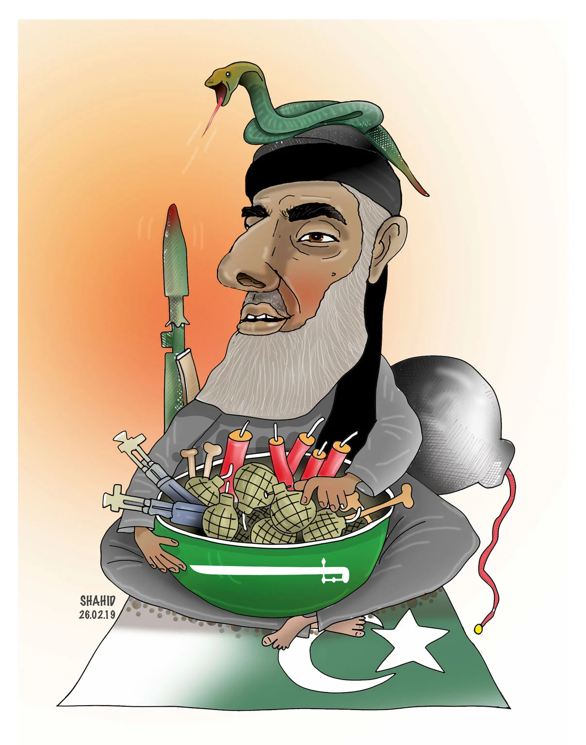 Warlord Support terrorism! 11 cartoon88 - Warlord Support terrorism!