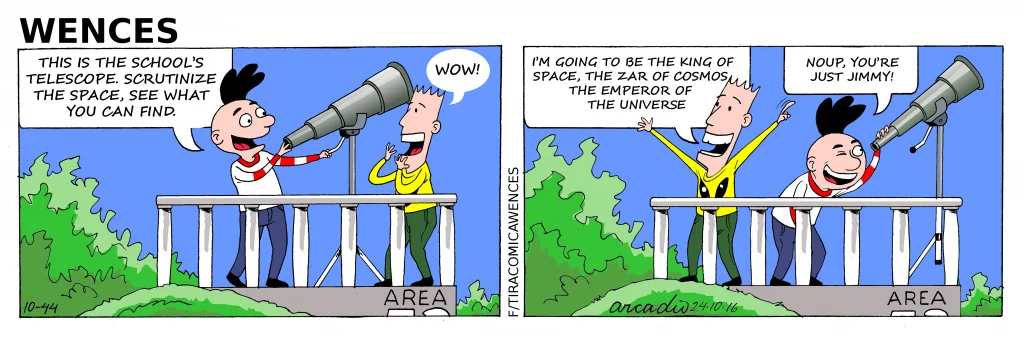 The king of space 11 The king of space comic