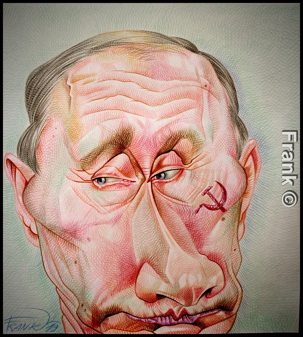 Caricature of Vladimir Putin 11 putin si - Caricature of Vladimir Putin