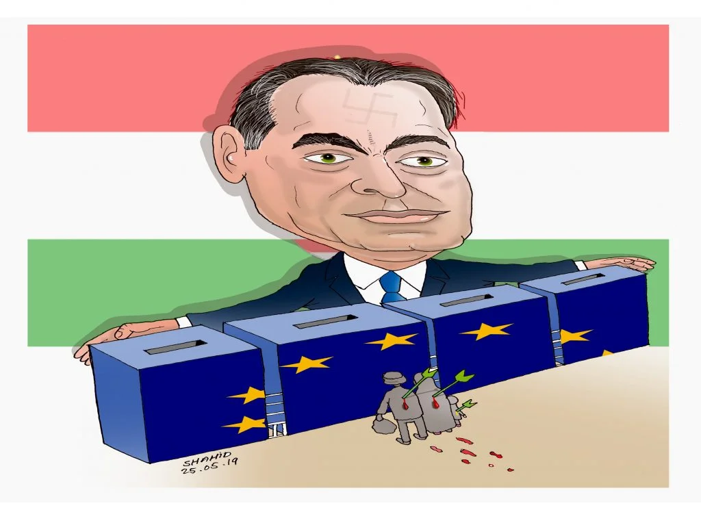 Fanaticism in Europe election! 11 Cartoon 58 - Fanaticism in Europe election!