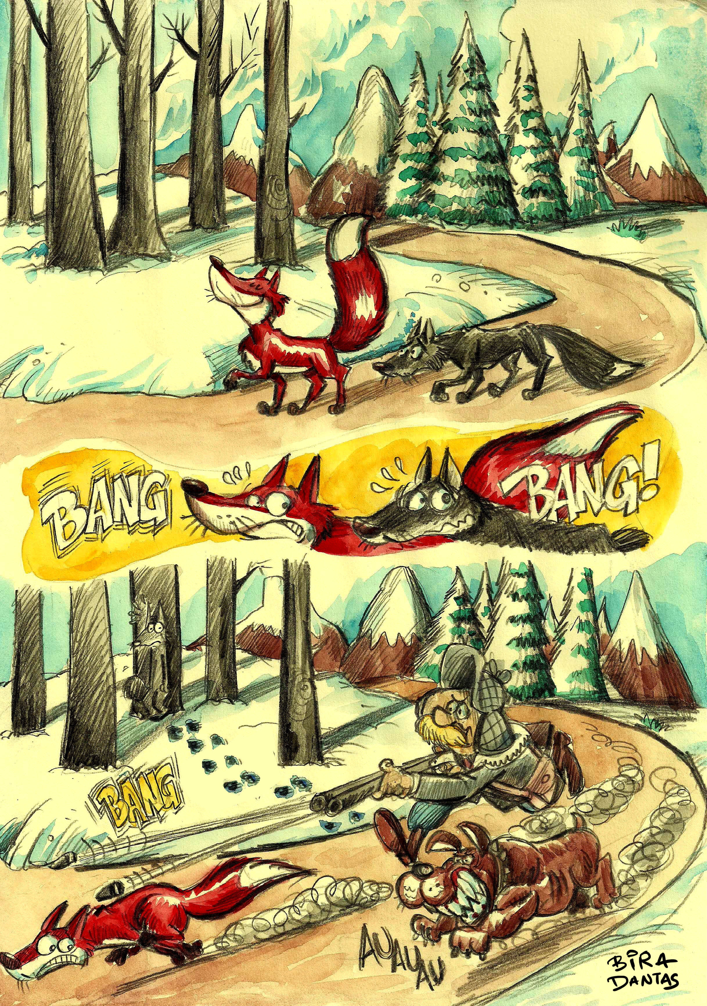 Grey fox... 11 BlackFox BiraDantas - Grey fox...