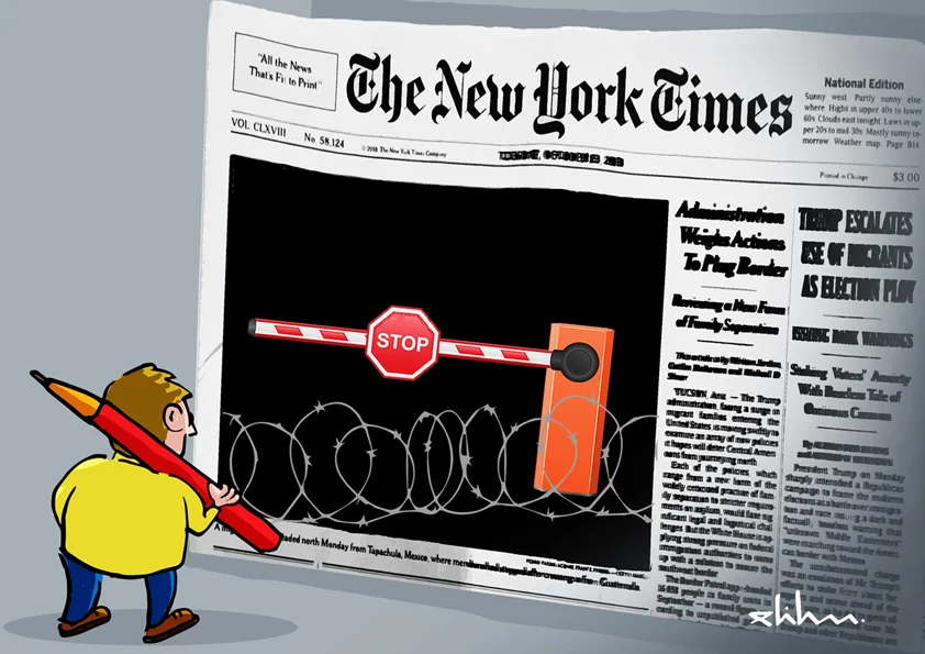 No Political Cartoonists Allowed 11 newyork72 - No Political Cartoonists Allowed
