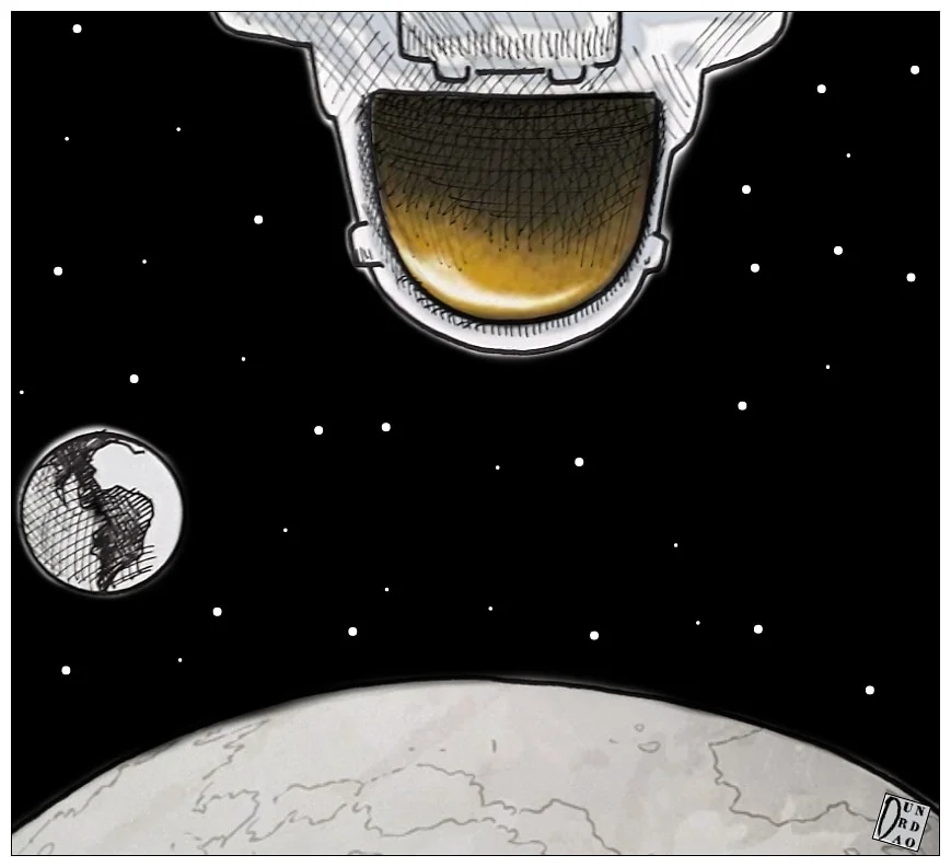 Apollo 11 11 Cartoon of Apollo 11