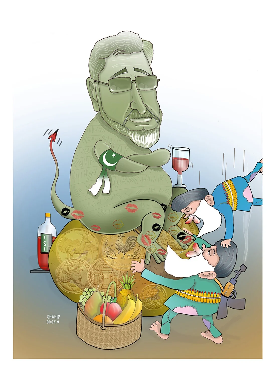 Abuse of religion ! 11 cartoon236 - Abuse of religion !