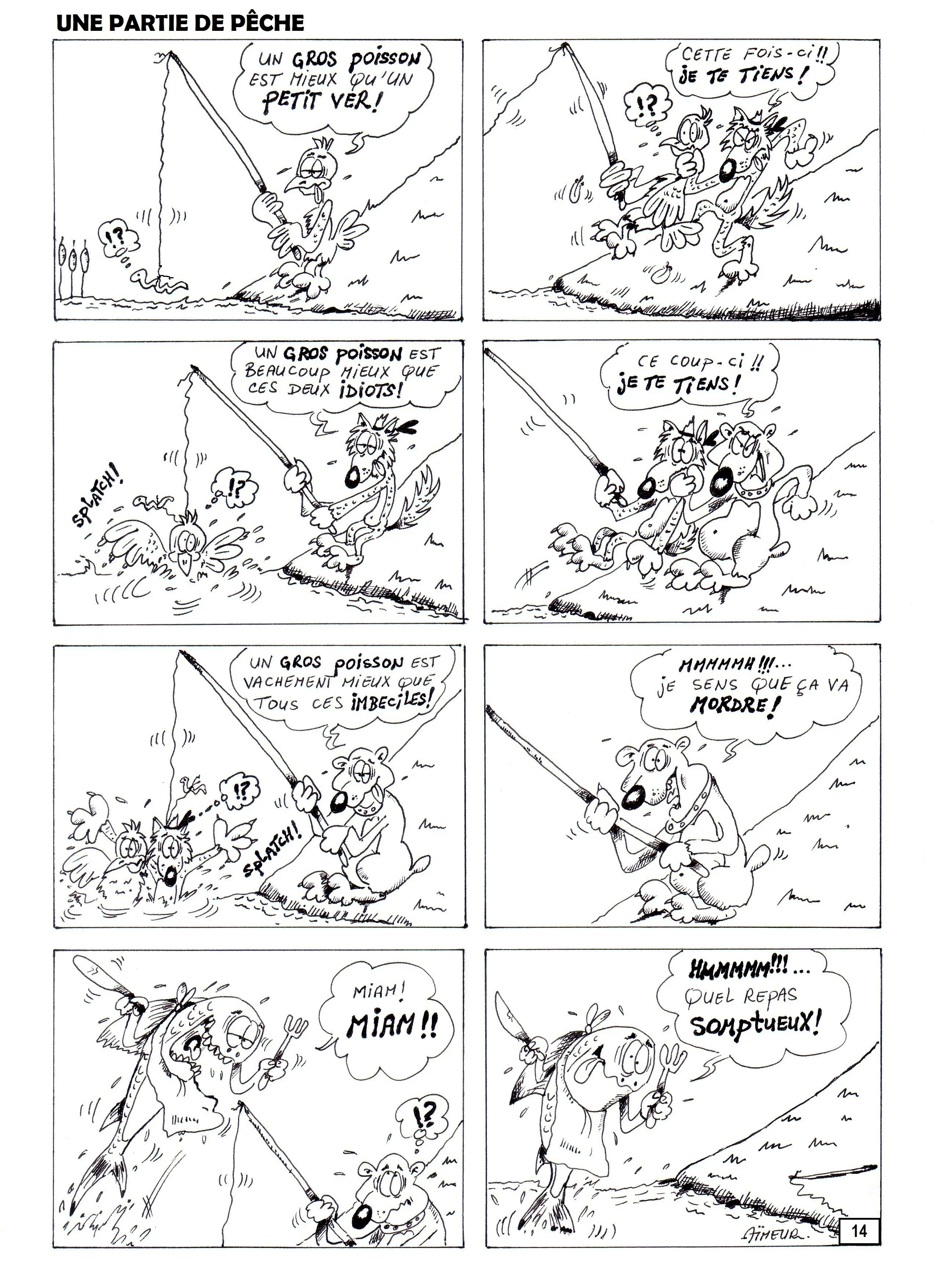 Une partie de pêche 11 Une partie de pêche comics