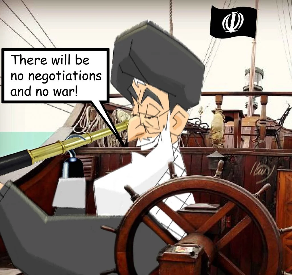 There will be no negotiations and no war! 11 There will be no negotiations and no war cartoon