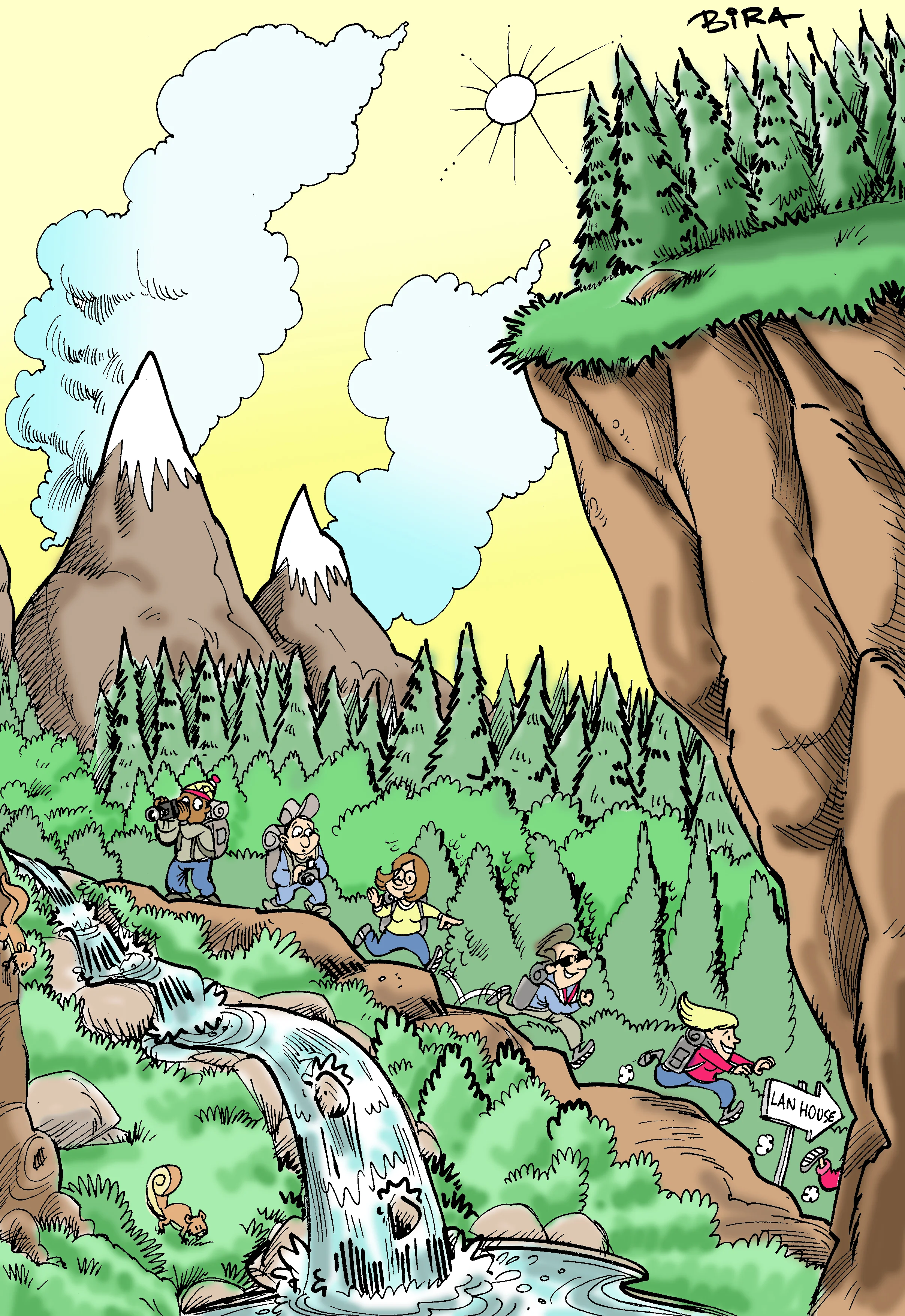 Natural life... 11 Natural life cartoon