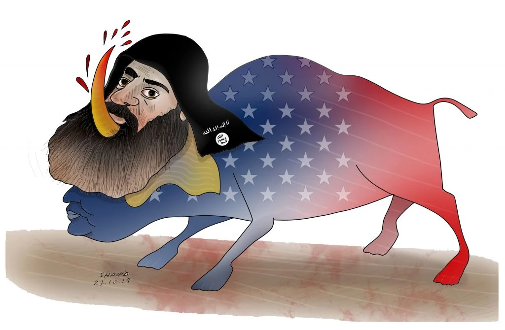 The end of Baghdadi 11 The end of Baghdadi cartoon