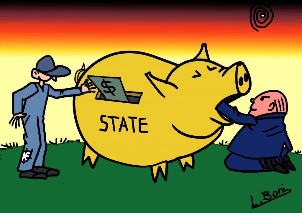 Corrupción 11 Corrupción cartoon