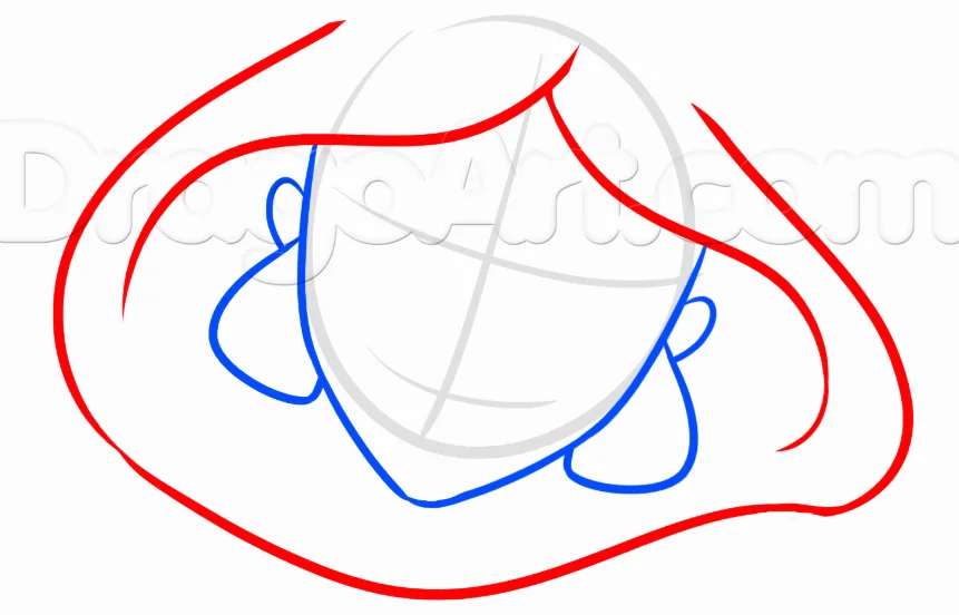 How to Draw Jasmine, Easy Drawing Tutorial, 7 Steps 14 Step 3 23 - How to Draw Jasmine, Easy Drawing Tutorial, 7 Steps