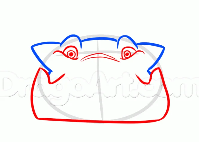 How to Draw Pumba, Easy Drawing Tutorial, 8 Steps 14 Step 3 27 - How to Draw Pumba, Easy Drawing Tutorial, 8 Steps