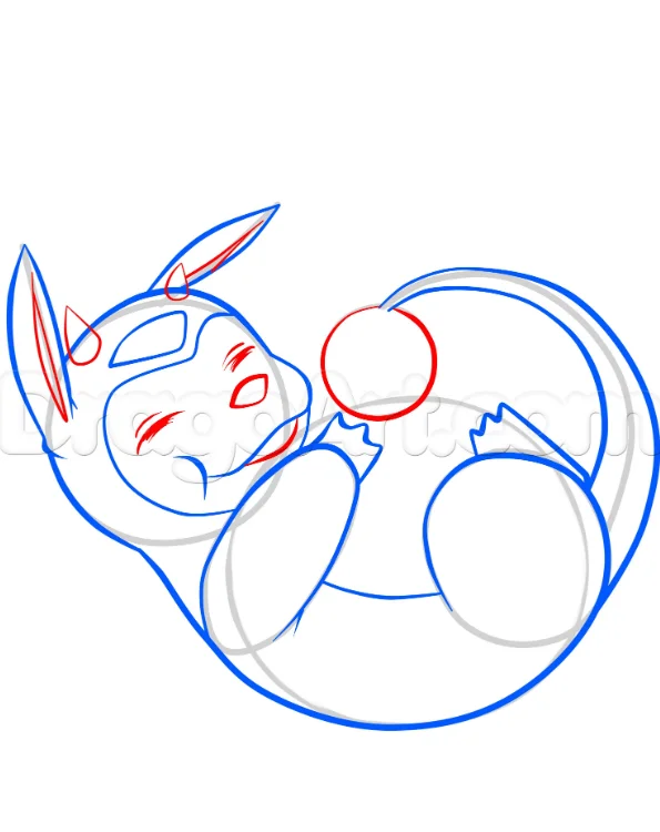 How to Draw Miltank, Easy Drawing Tutorial, 9 Steps 17 Step 6 9 - How to Draw Miltank, Easy Drawing Tutorial, 9 Steps