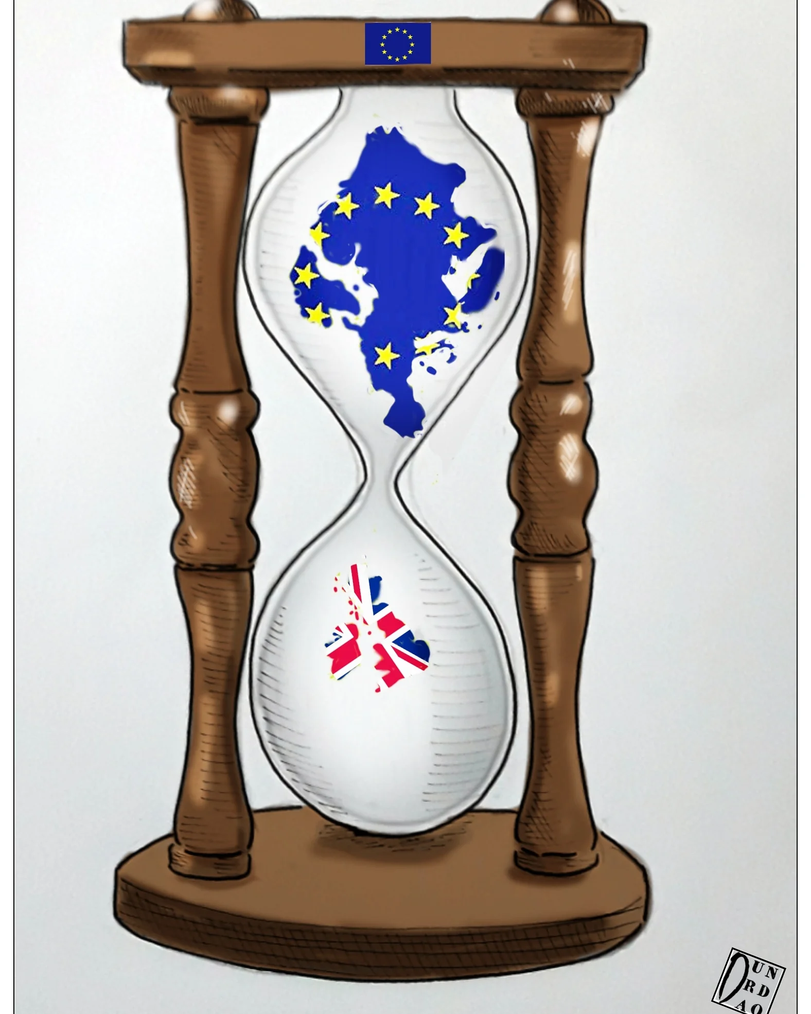 London is the day of Brexit 11 London is the day of Brexit Cartoon