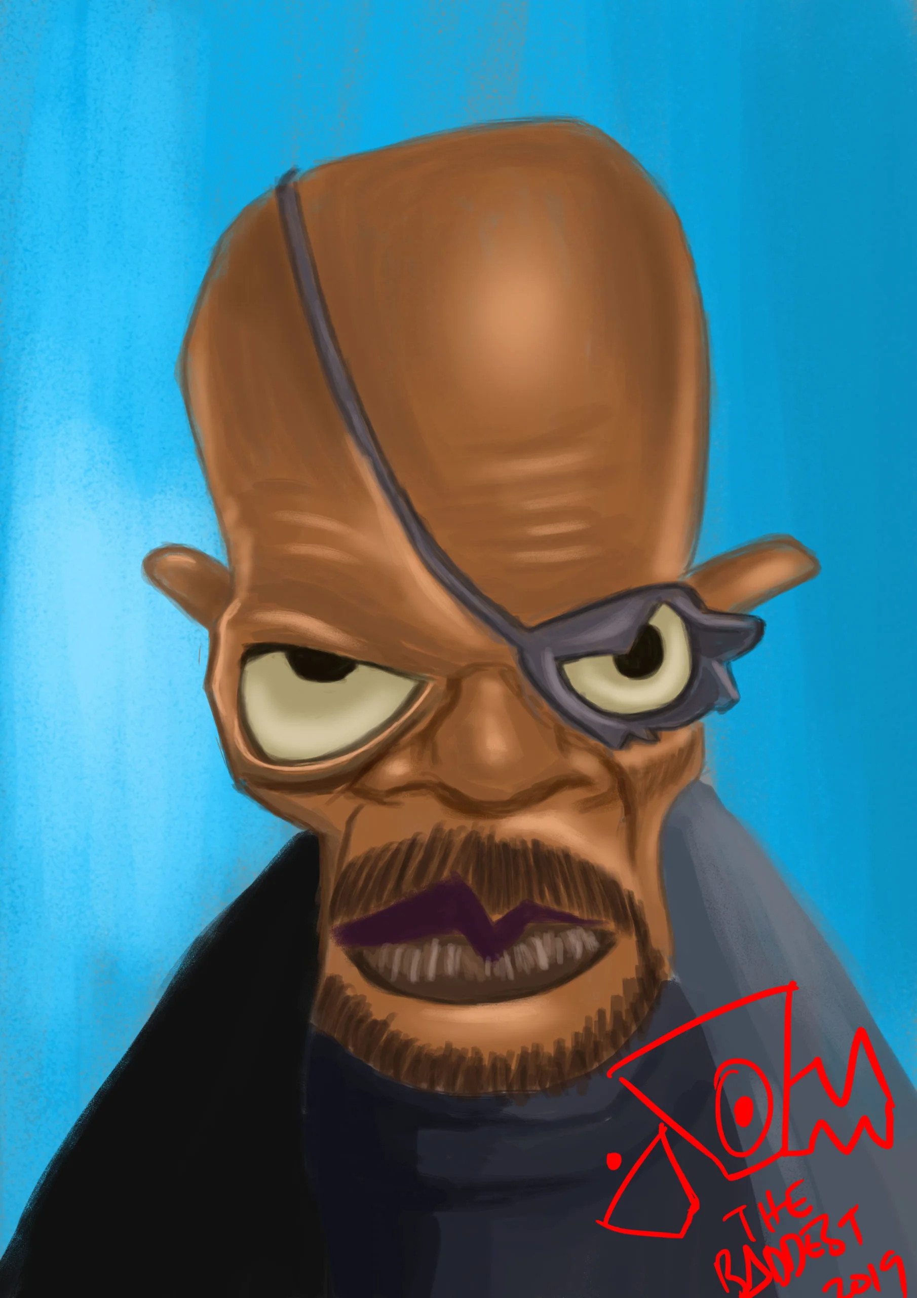 Samuel L. Jackson 11 Samuel L. Jackson caricature