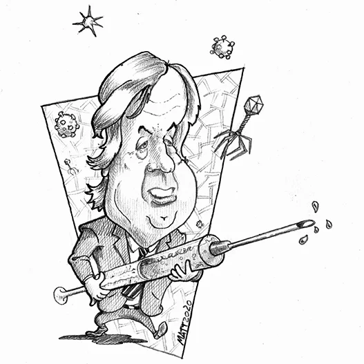 Roberto Burioni 11 Roberto Burioni caricature