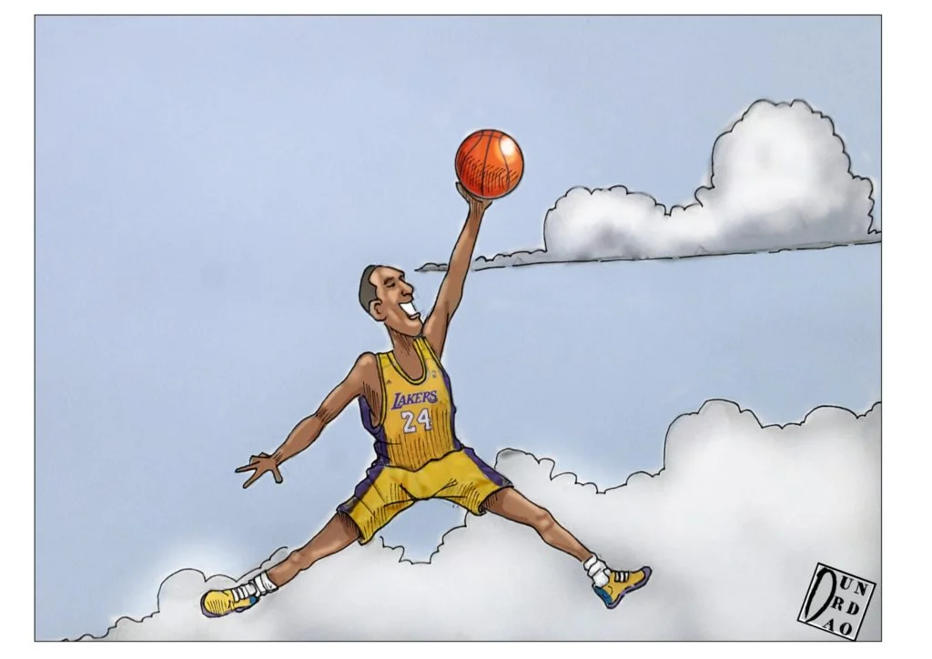 Kobe Bryant, the Black Mamba 11 Kobe Bryant, the Black Mamba Cartoon