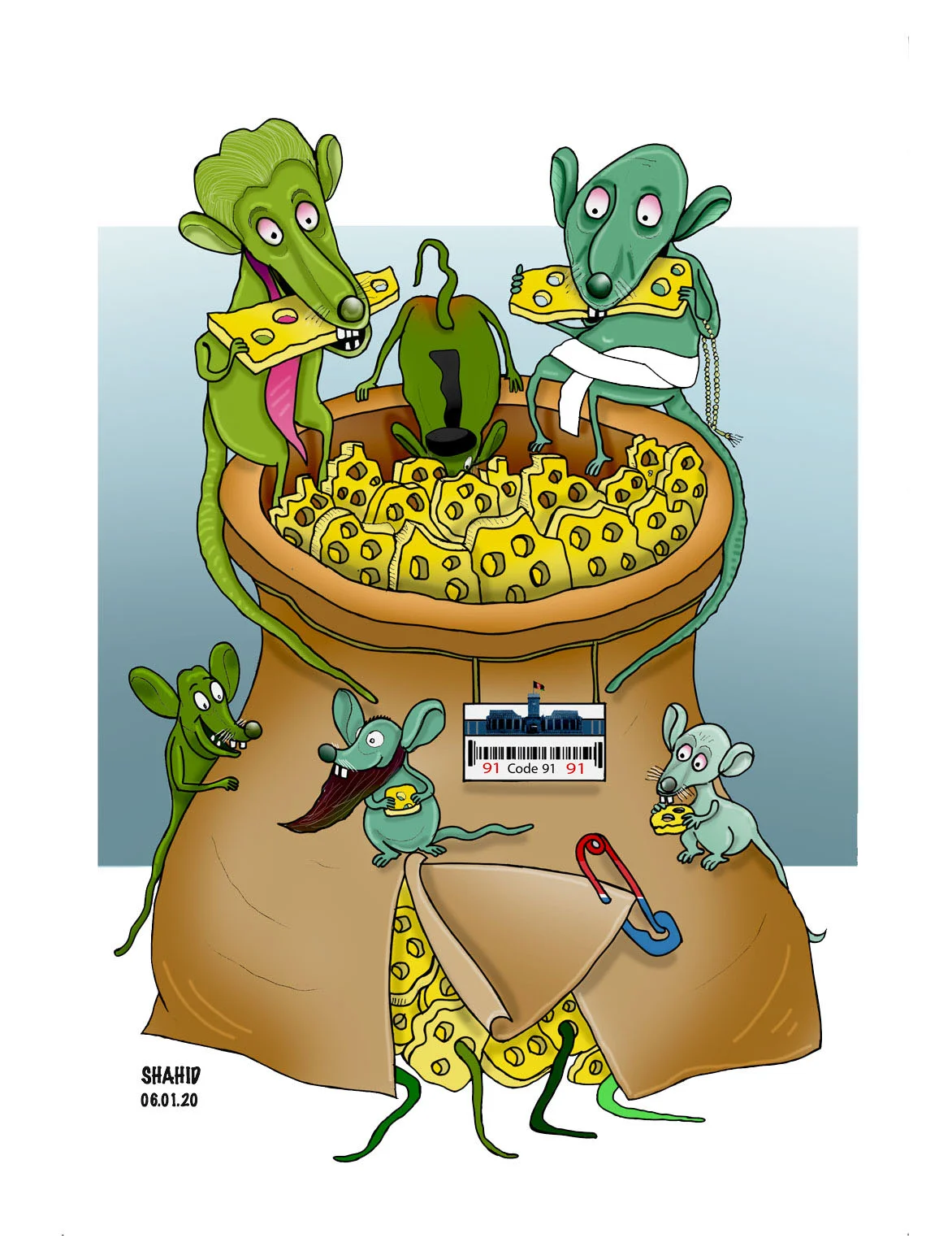 Corruption in Afghanistan 11 A cartoon about Corruption in Afghanistan