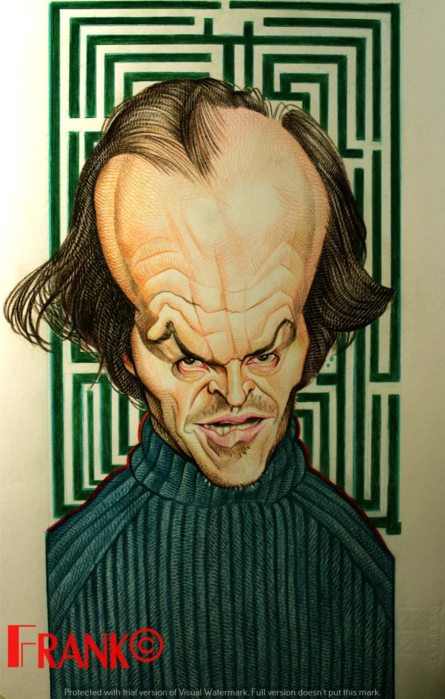 Jack Nicholson Caricature 11 Jack Nicholson Caricature