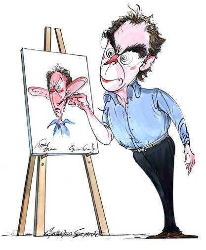Gerald Scarfe (1936-): Renowned English Cartoonist and Illustrator 13 Gerald Scarfe cartoon