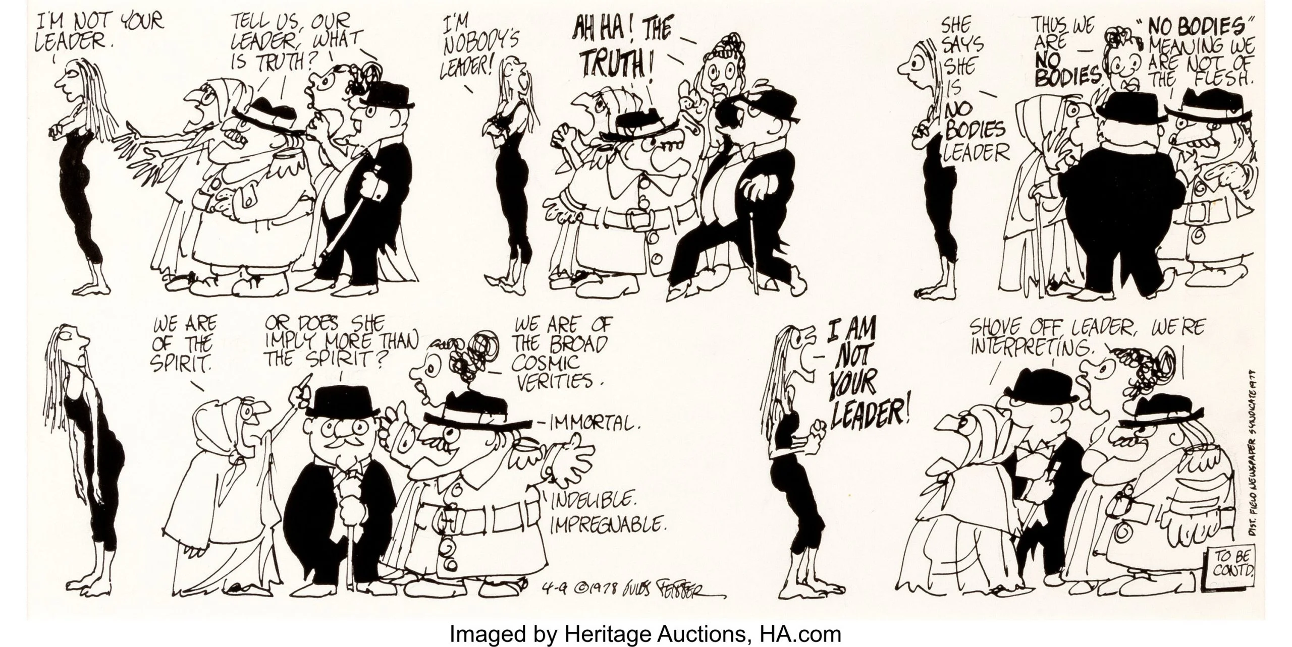 Jules Feiffer (Ralph) (b. 1929): A Cartoonist and Author's Remarkable Journey 15 Jules Feiffer cartoon
