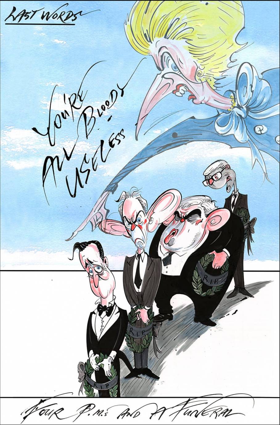 Gerald Scarfe (1936-): Renowned English Cartoonist and Illustrator 15 Gerald Scarfe cartoon