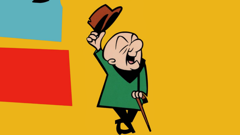 25+ Most Famous Cartoon Characters of All Time 33 J. Quincy Magoo, better known as Mr. Magoo, is a fictional cartoon character created at the UPA animation studio in 1949. Mr. Magoo is an elderly, wealthy, short-statured retiree who gets into a series of comical situations as a result of his extreme near-sightedness, compounded by his stubborn refusal to admit the problem. Image © UPA (United Productions of America)