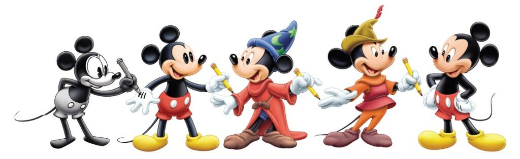 The 20 Iconic Cartoon Characters of the 20th Century 12 Mickey Mouse, Created by Walt Disney and Ub Iwerks. Image: © Walt Disney Studio