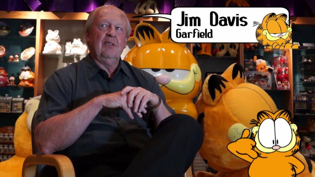 The Iconic Work of Jim Davis: Garfield's Enduring Appeal 15 Odie and Garfield with Jim Davis. Courtesy Paws Inc. ©Paws Inc. All Rights Reserved.