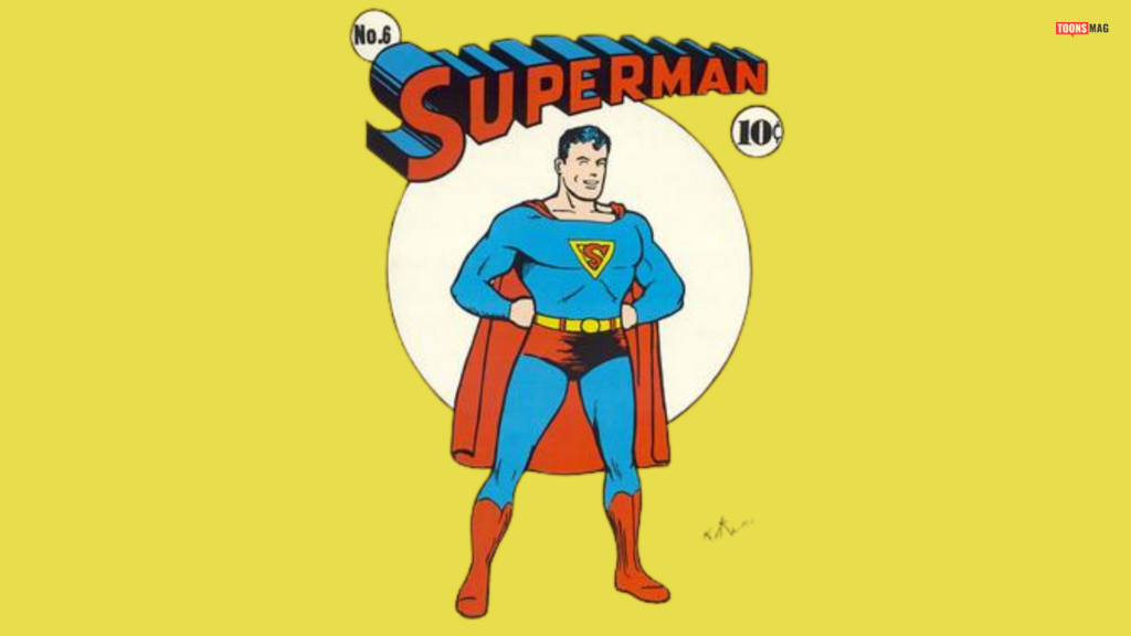 Lasting Legacy of The Top 10 Cartoon Characters 15 Superman issue 6 1940