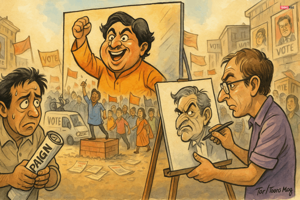 The Influence of Editorial Cartoons on Political Campaigns and Elections 15 The Impact of Cartoons on Election Campaign Strategies