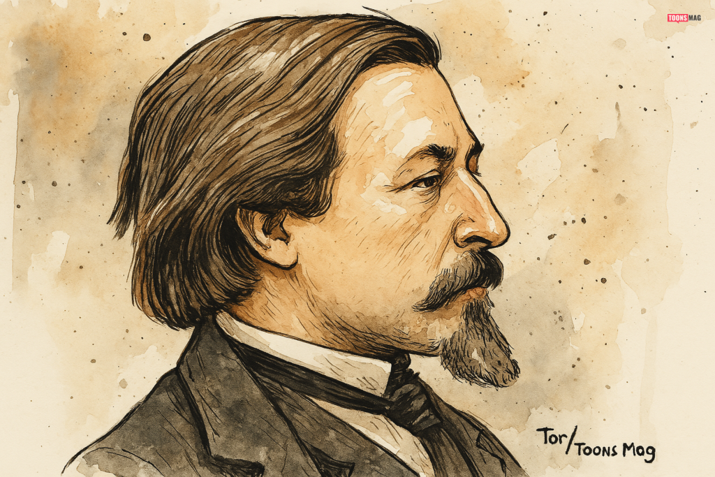 Top 10 Greatest Editorial Cartoonists in the History 12 Thomas Nast by Tor, Image: Toons Mag