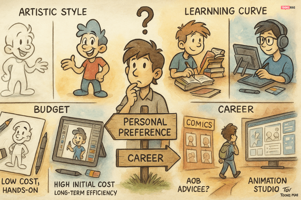 Traditional vs. Digital Cartooning: Which is Right for You? 14 Evaluating Your Needs and Goals
